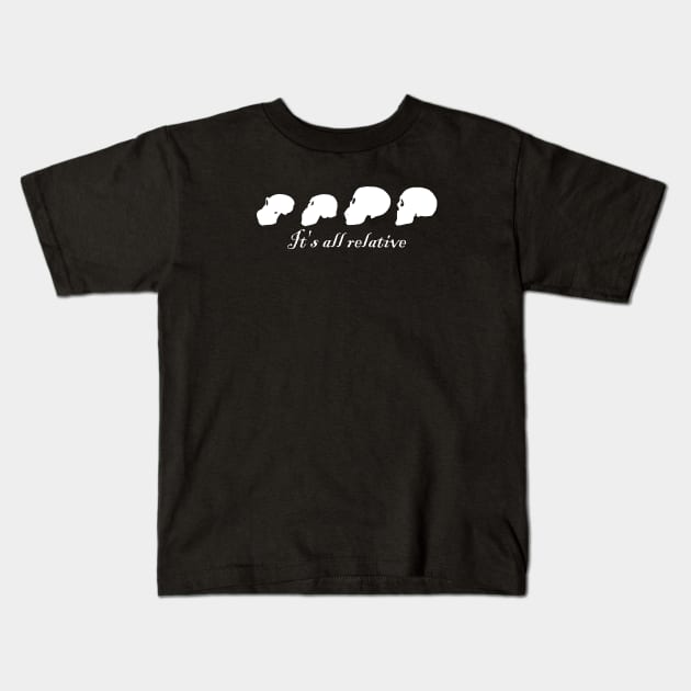 It's all relative Kids T-Shirt by DashingGecko